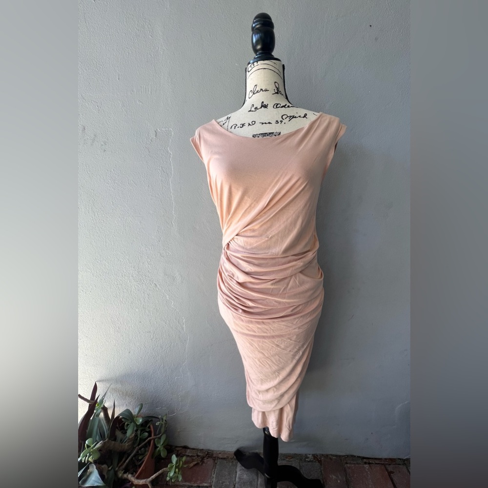 VINTAGE Donna Karan jersey dress